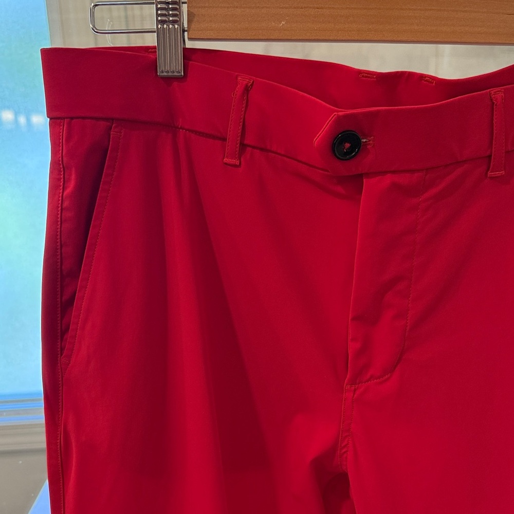 Greyson Men's Bold Red Golf Pants 34x34 - Picture 2 of 7